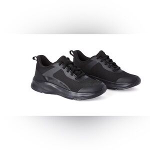 Athletic Works Black Athletic Shoes Sleek Design